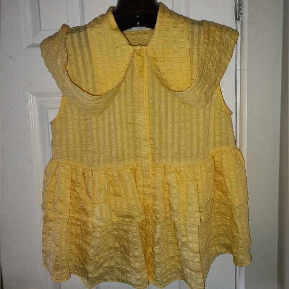 Zara lightweight top with material M - Picture 11 of 11